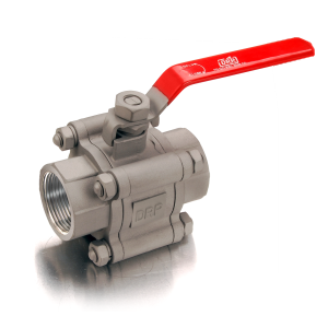 S.S. Ball Valve 3 Piece Design